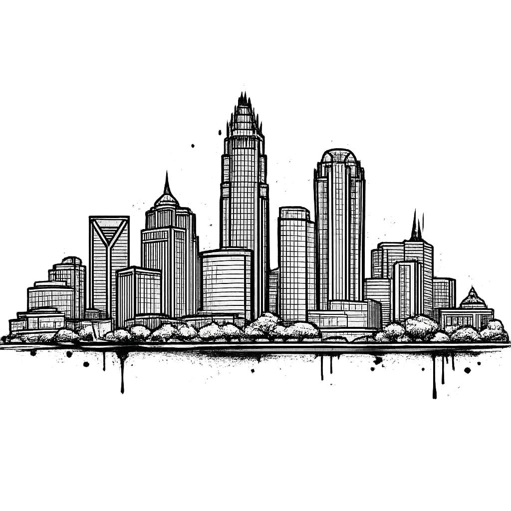 Charlotte skyline